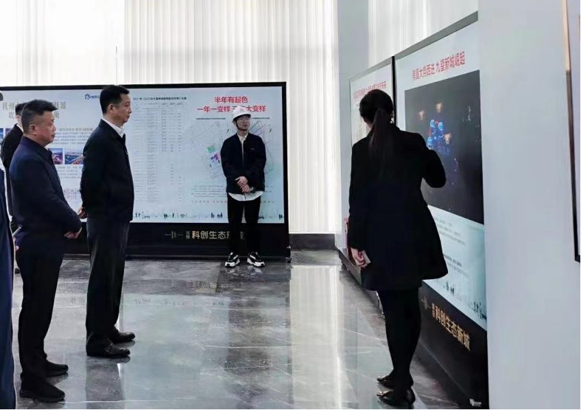 南昌市委常委、副市長肖云一行調(diào)研城投科創(chuàng)生態(tài)新城項目